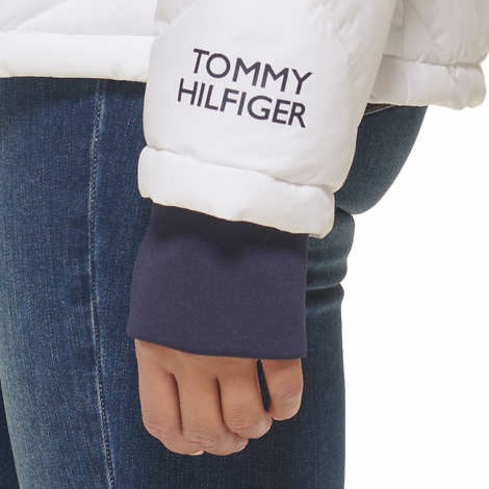 Tommy Hilfiger Ladies' Packable Jacket White - Picture 5 of 9